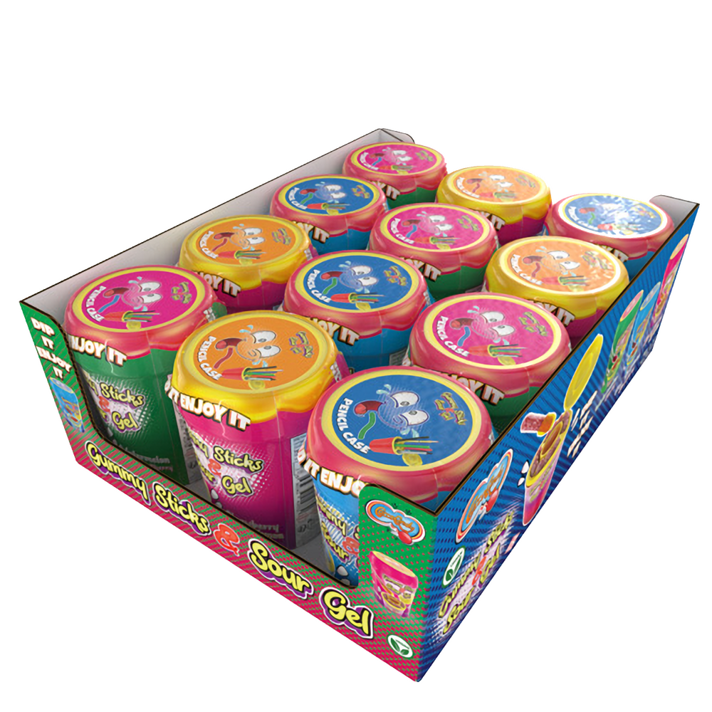 GUMMY STICKS&SOUR GEL 90G