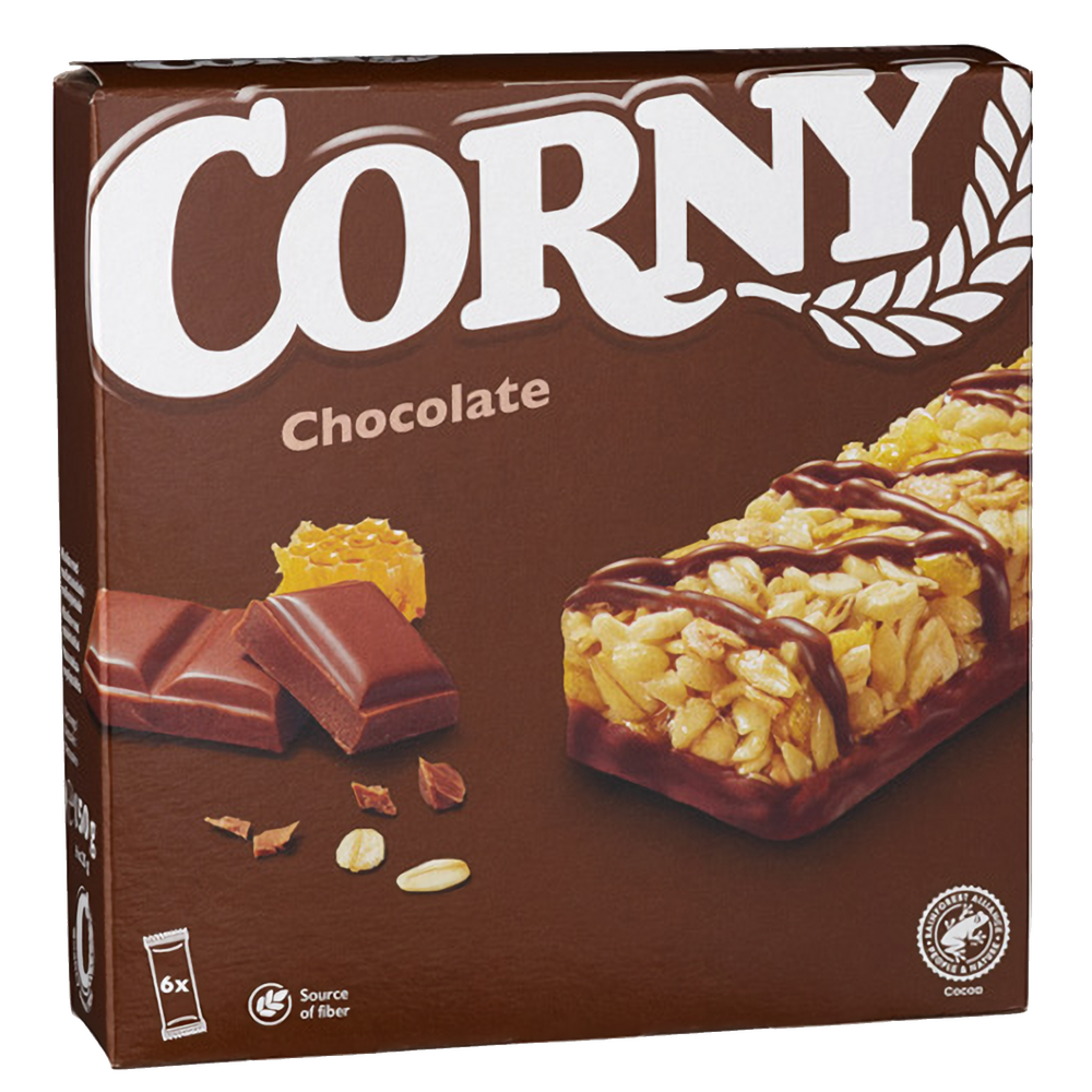 Corny Müslibars Choklad 6-P 25G