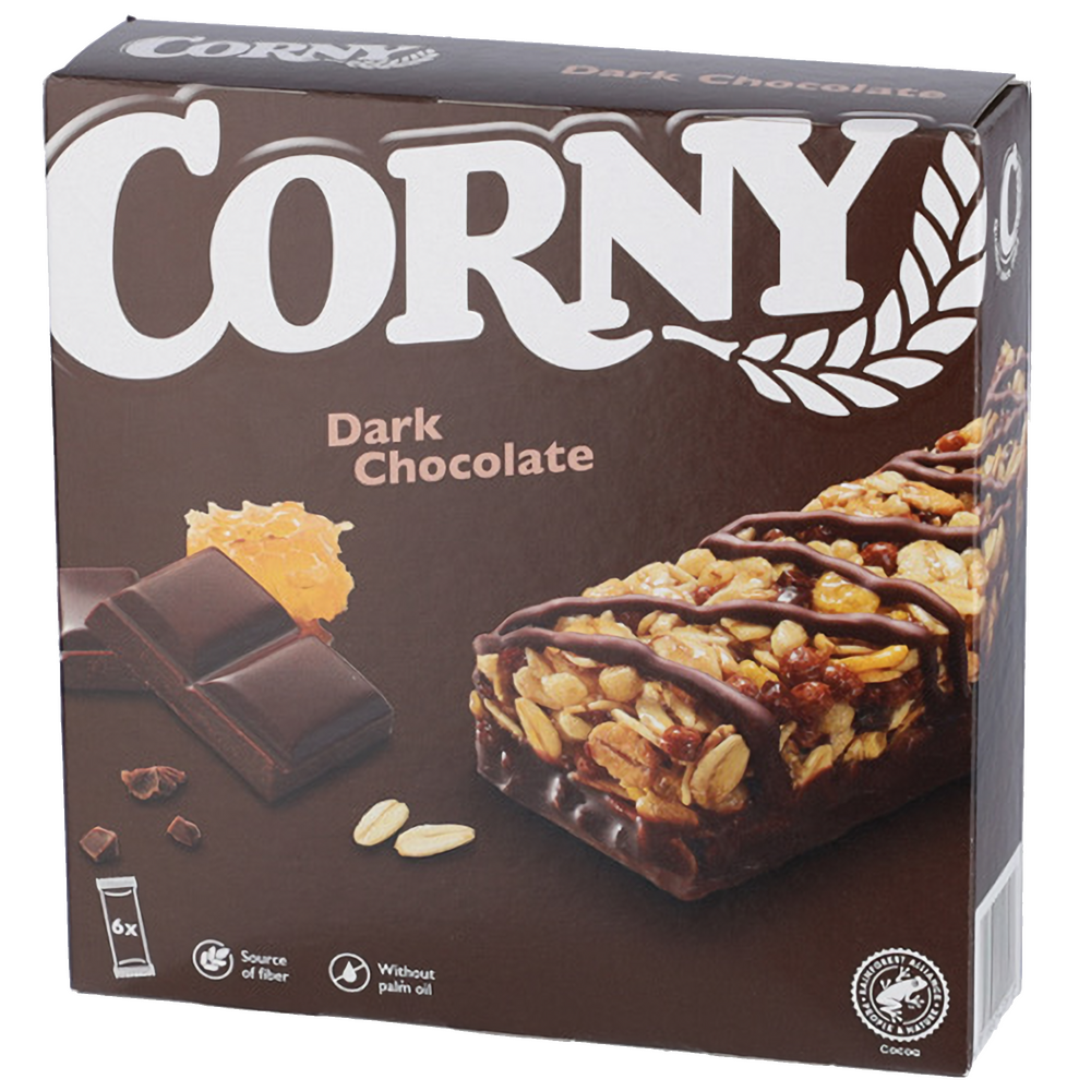 Corny Mörk Choklad 6-P 23G
