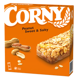[COR6067] Corny Müslibars Peanut Sweet & Salty 6-P 25G