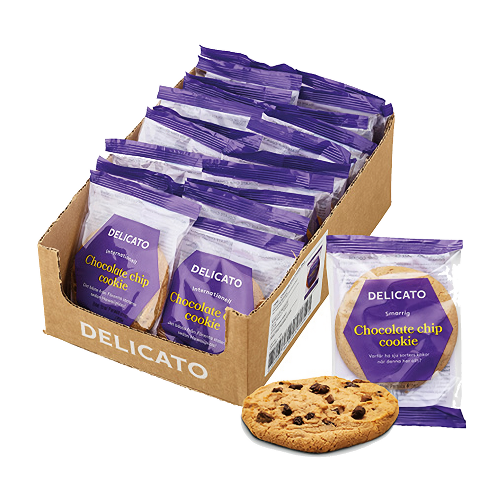 Chocolate Chip Cookie 20-P Singelpackad
