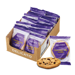 [DEL1456] Chocolate Chip Cookie 20-P Singelpackad