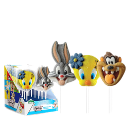 [ER20601] LOONEY TUNES MARSHMALLOW LOLLIPOP 45G