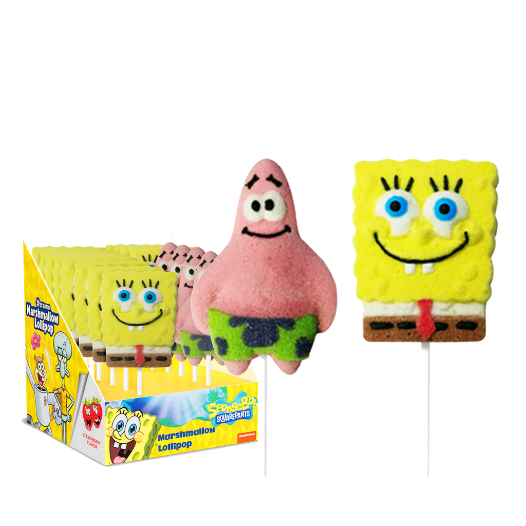 SPONGEBOB MARSHMALLOW LOLLIPOP 45G