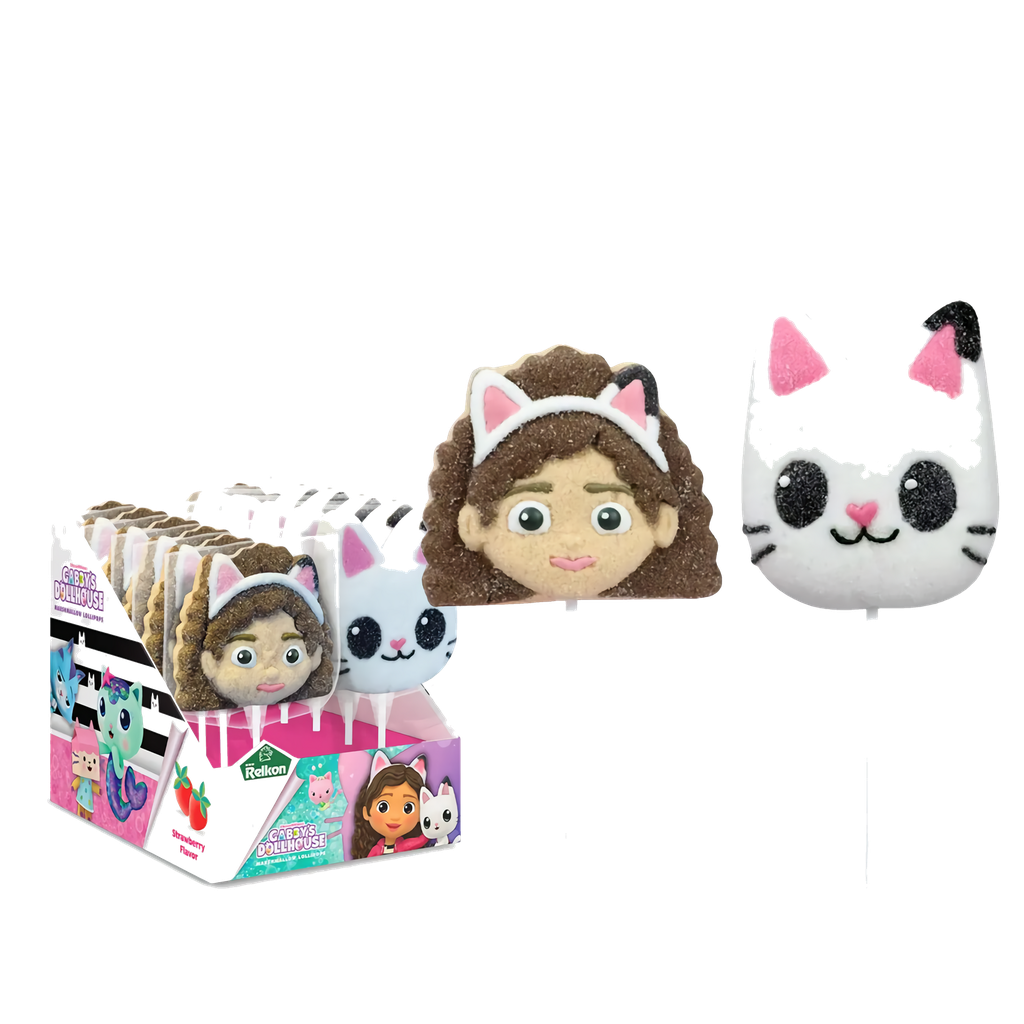 GABBY´S DOLLHOUSE MARSHMALLOW LOLLIPOP 45G