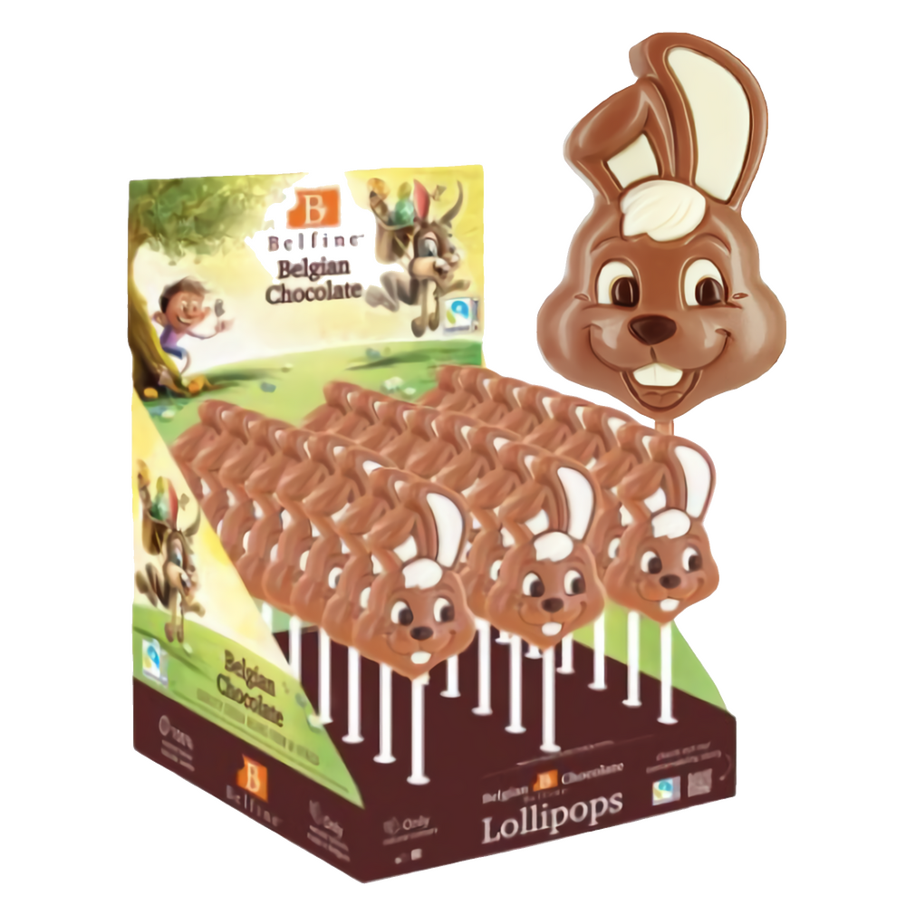 CHOCOLATE LOLLIPOP BUNNY 25G