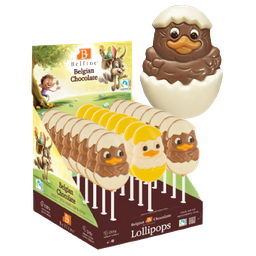 [ERCD1008213] CHOCOLATE LOLLIPOP CHICKEN 25G