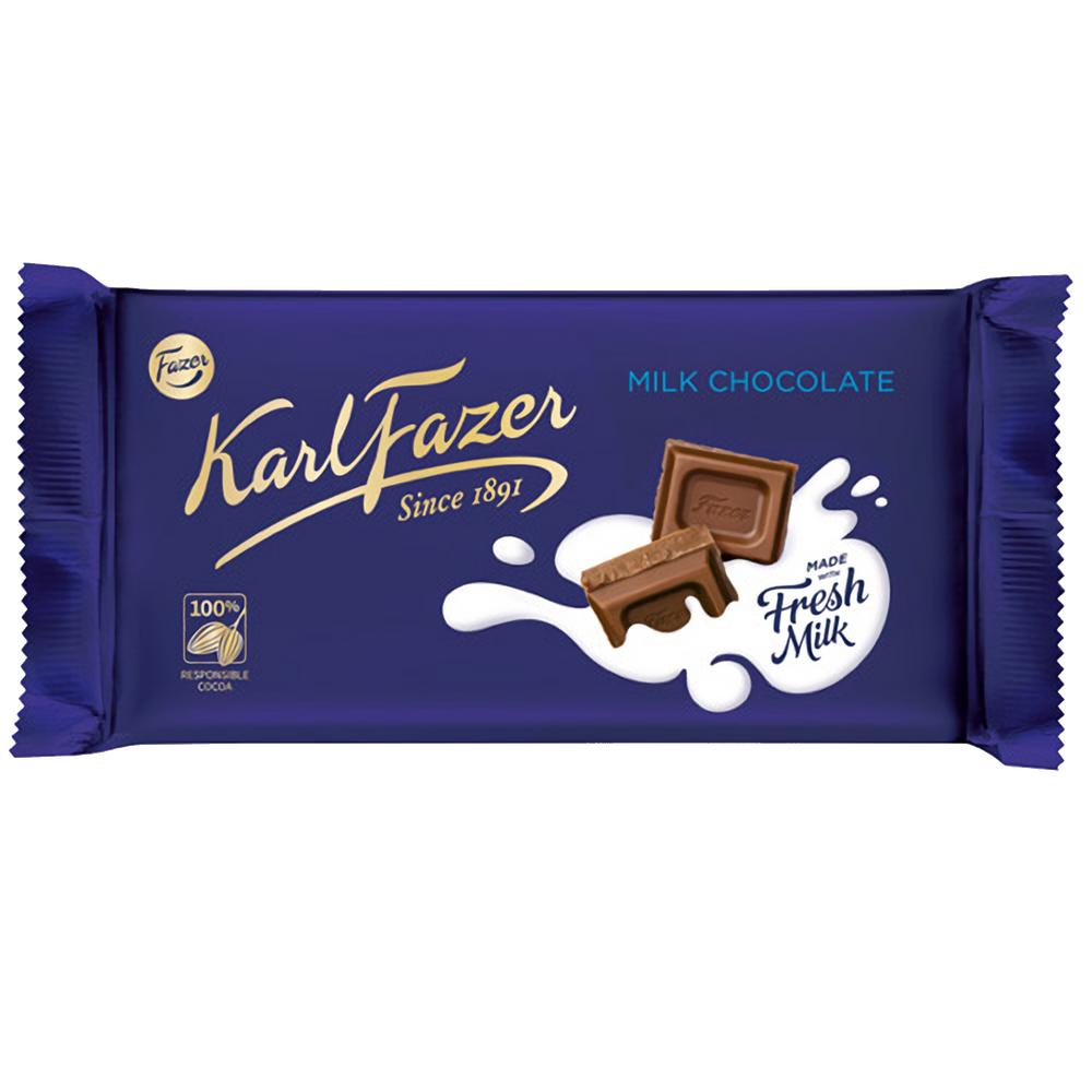 Karl Fazer Mjölkchoklad 145 Gr