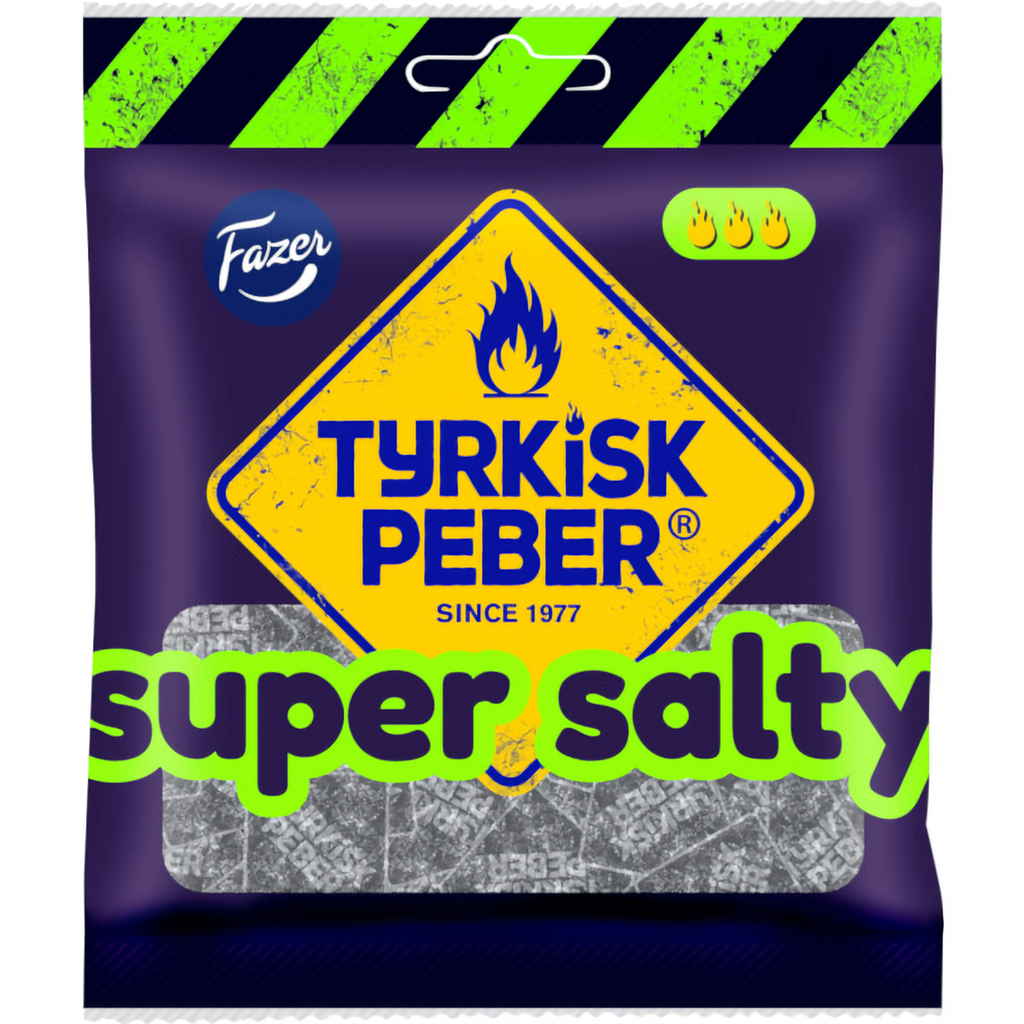 Tyrkisk Peber Super Salty 80G