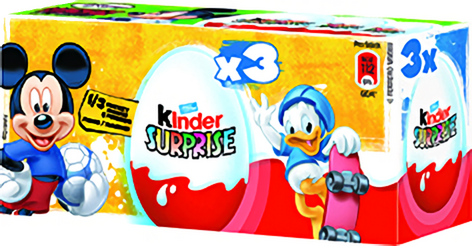 KINDER CHOKLADÄG obs! 3-PACK