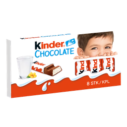 [FER512] KINDER CHOCOLATE 8-PACK 10 x 100 g
