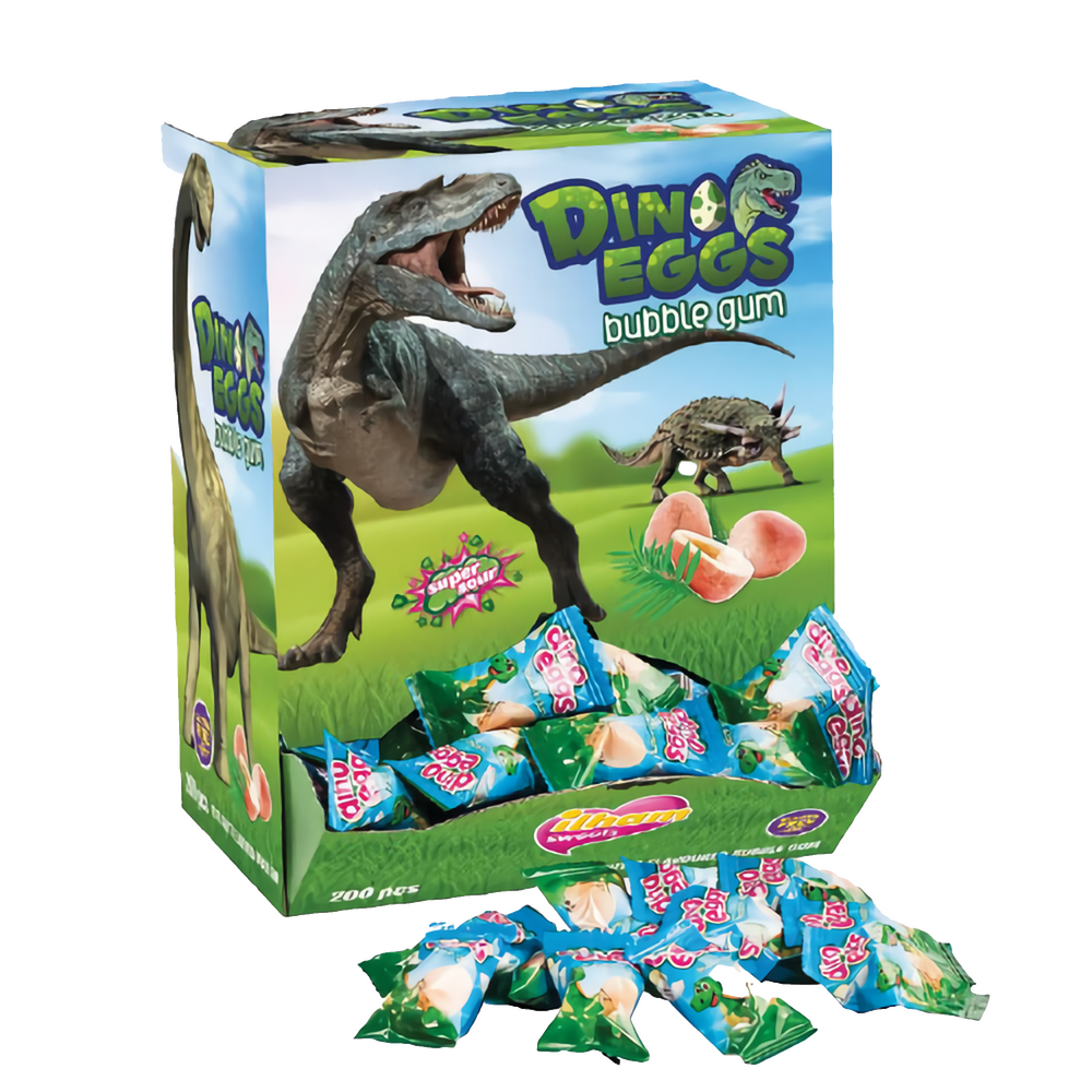 DINO EGGS BUBBLE GUM AUTOMAT