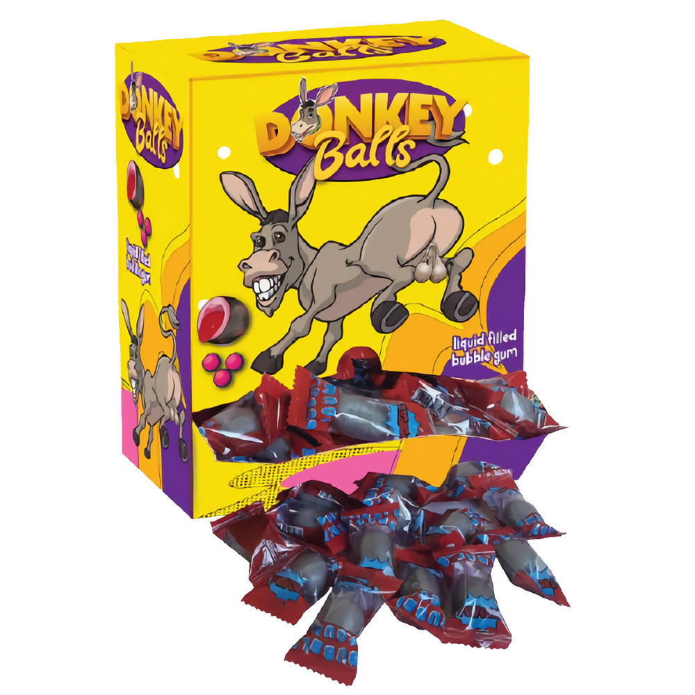 DONKEY BALLS BUBBLE GUM AUTOMAT