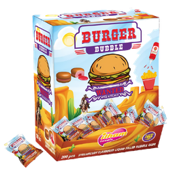 [ILH117] BURGER BUBBLE GUM AUTOMAT