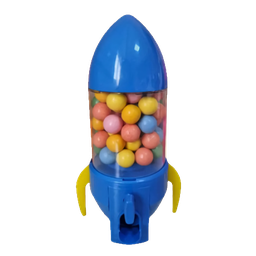 [ILH704] ROCKET GUMBALL MACHINE 200G (tuggummi automat)