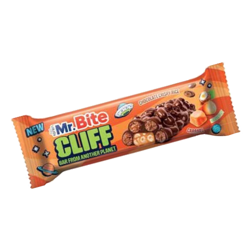 Mr Bite Cliff Karamell/Hasselnöt 24 x 35 g