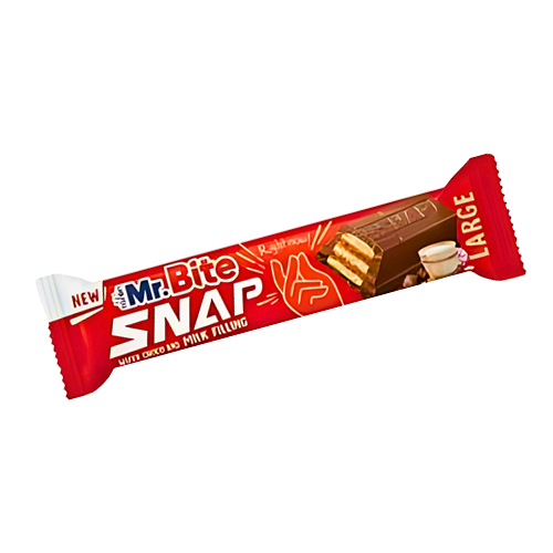 Mr Bite Snap Mjölkchoklad 24 x 35 g