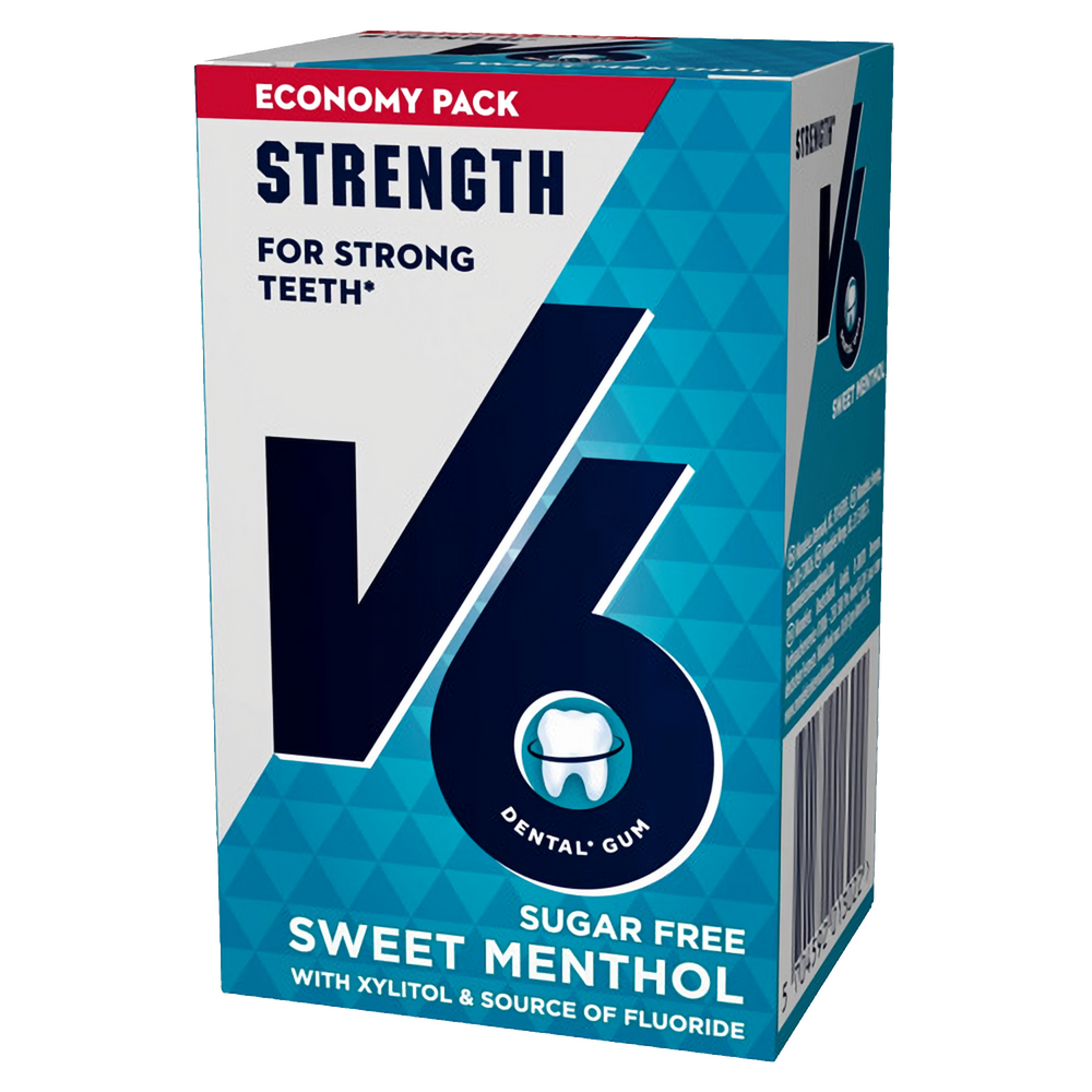 V6 Strong Teeth Sweet Mentol 12x70 g