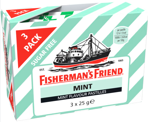 Fishermans Friend Mint SF 3-Pack