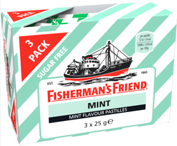 [KLIPP960735] Fishermans Friend Mint SF 3-Pack