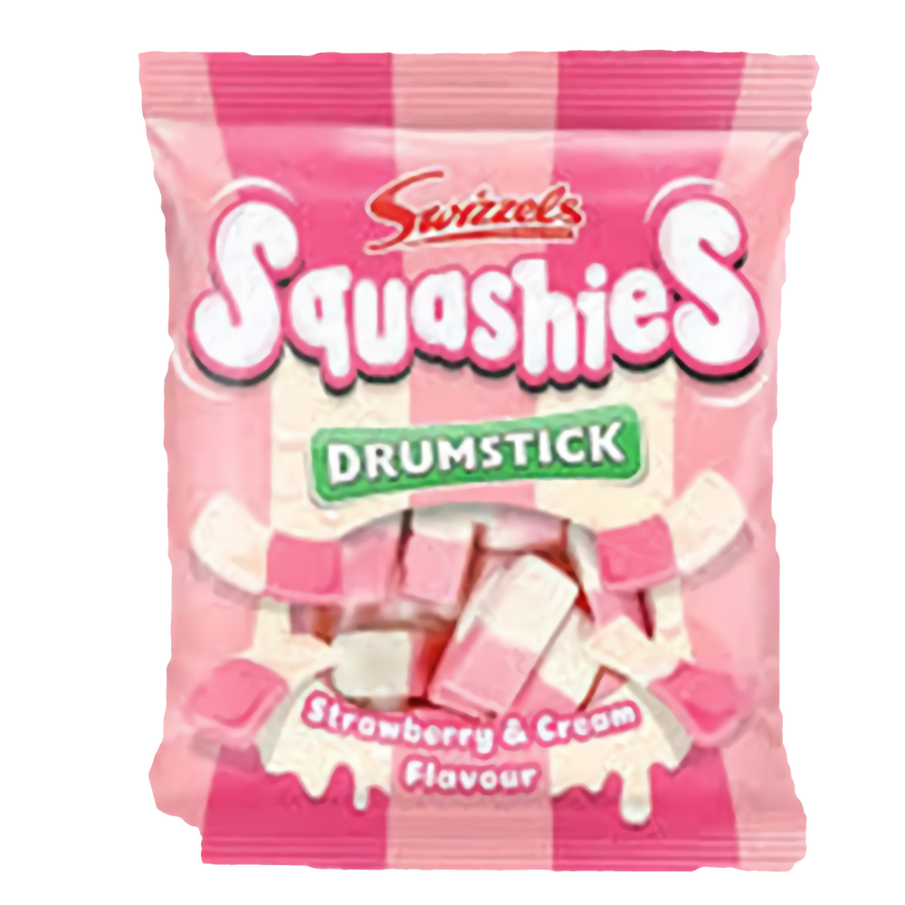 Squashies Stawberry & Cream 12x140g