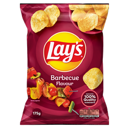 [KON310049] Lays Chips & Snacks BBQ 18x175g