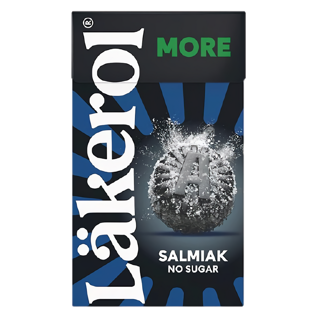 Läkerol MORE Salmiak 16 x 30 g