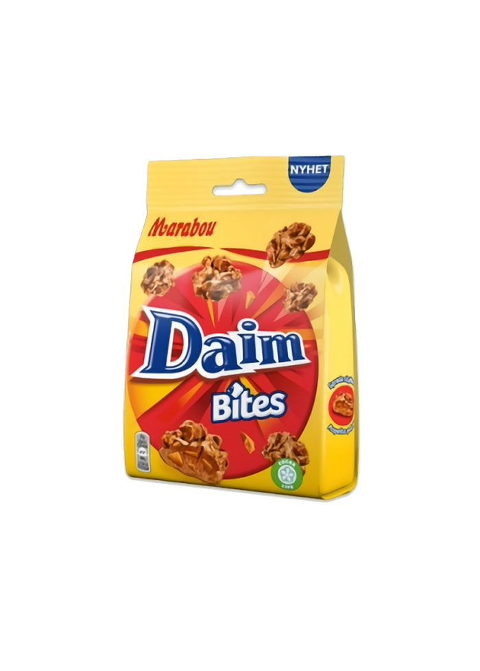 DAIM BITES 145G PÅSE obs! 8st