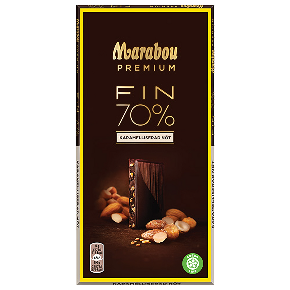 PREMIUM KARAMELLISERAD NÖT 100G