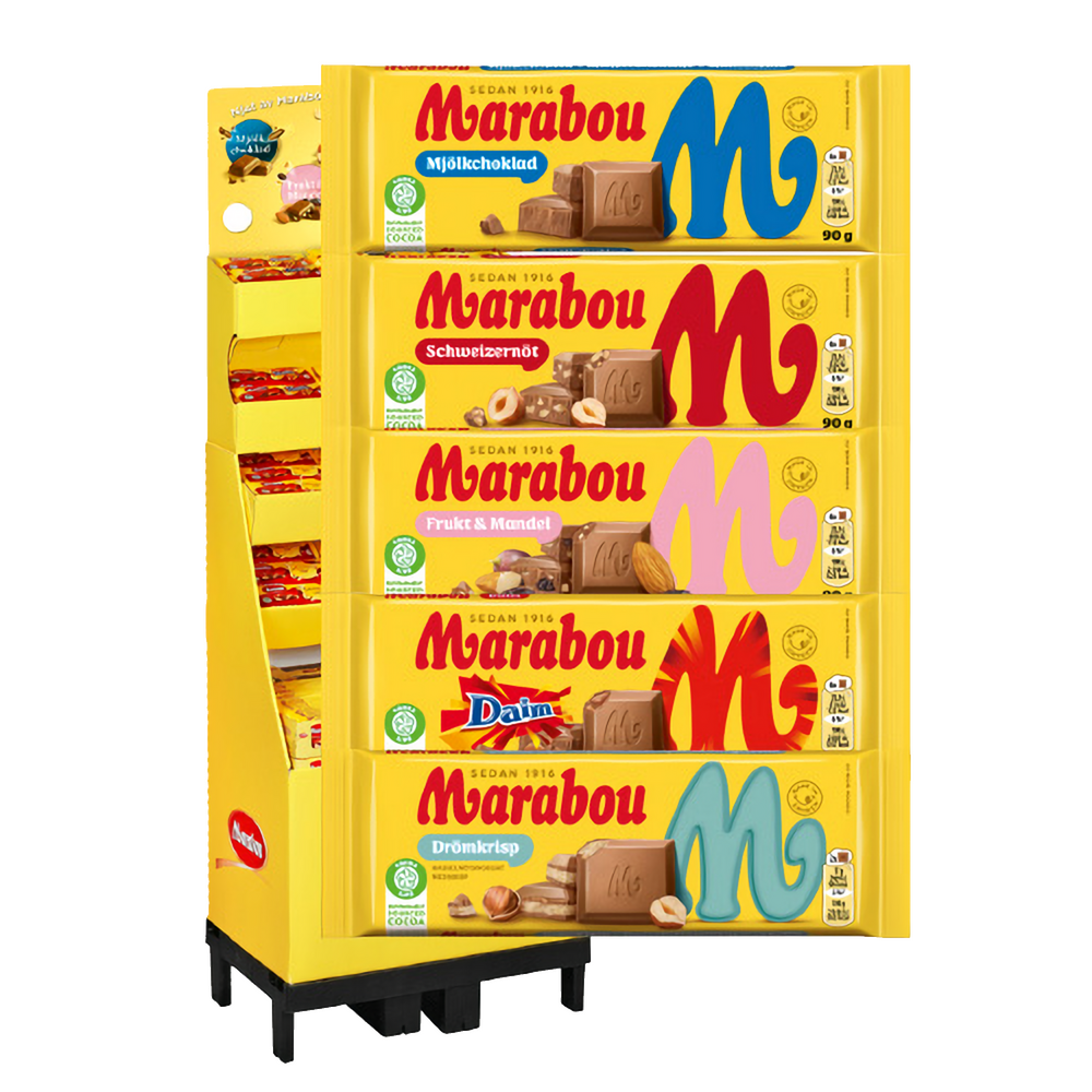 MARABOU 90G MIX 1/4-PALL