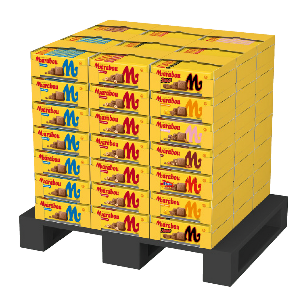 MARABOU 160G MIX 1/2-PALL