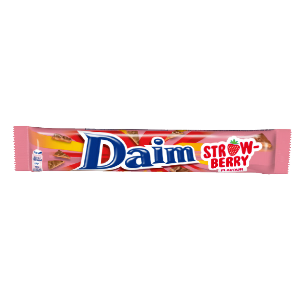 DUBBEL DAIM STRAWBERRY 56G NYHET VECKA 7